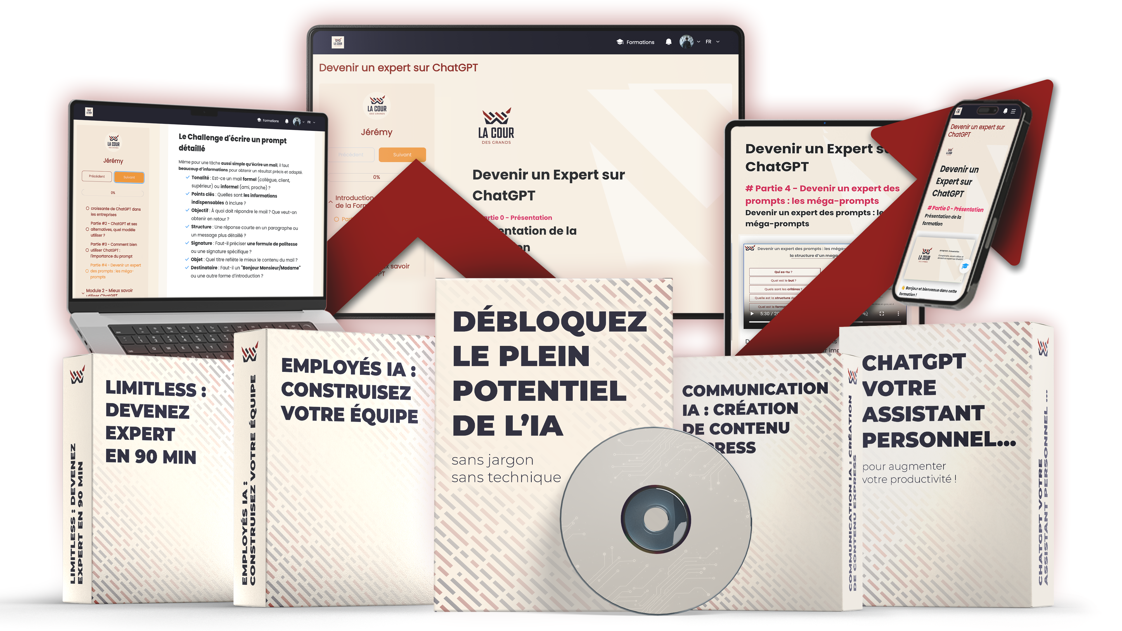 La Cour des Grands — suite de contenus