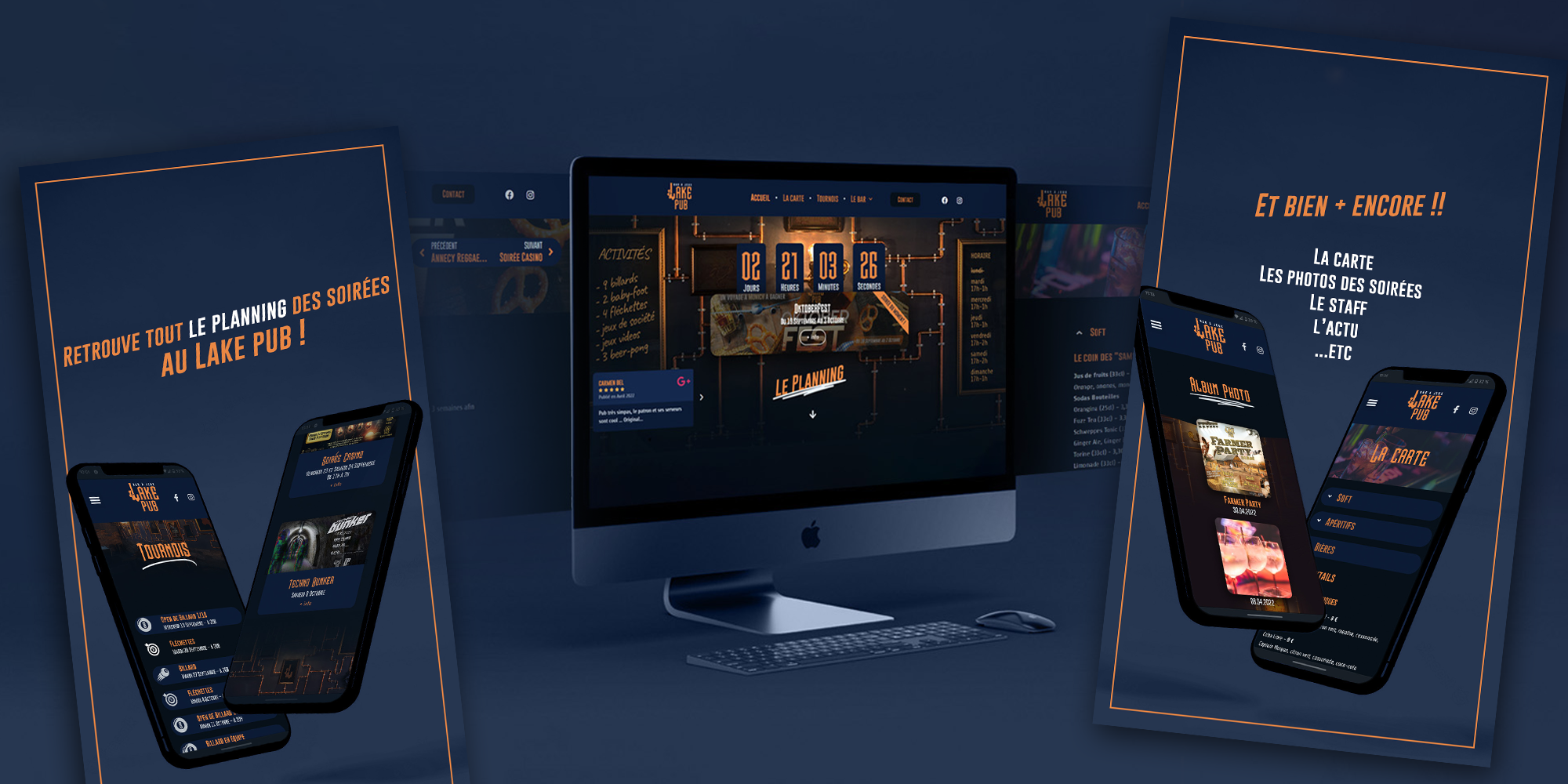 Lake Pub — Site web